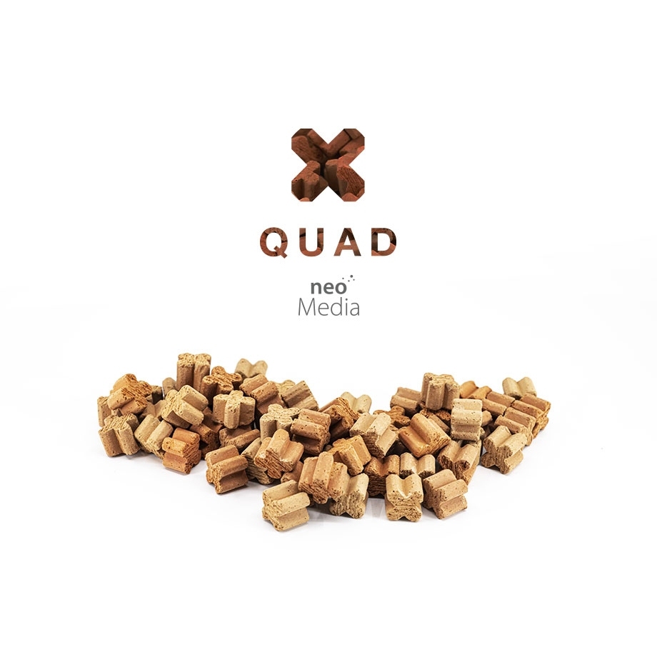 Aquario Neo Media Soft Quad ช่วยลดค่า PH วัสดุกรองคุณภาพสูง จากประเทศเกาหลี