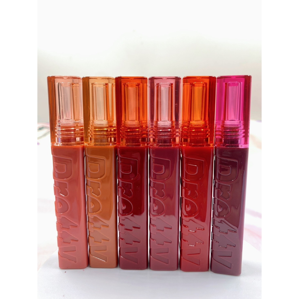 70551-03 ลิปสติก kiss beauty soft tint เนื้อละเอียดอ่อน เรียบเนียน กันน้ำ ได้ดี ไม่เลอะหรือติดแก้ว ไม่หลุดลอกง่าย