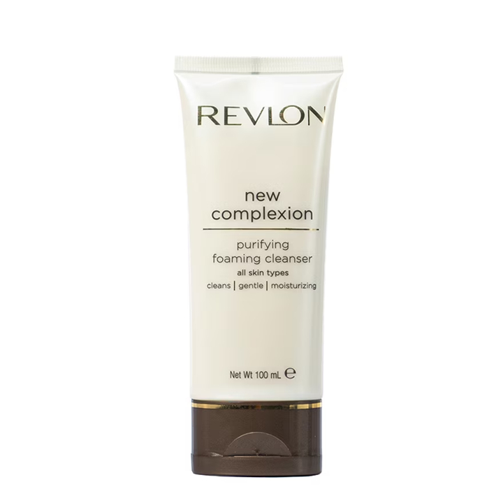 Revlon New Complexion Foaming Cleanser 100ml. เรฟลอน นิว คอมเพล็กชั่น เพียวริฟายอิ้ง โฟมมิ่ง คลีนเซอร์ทำความสะอาดผิวหน้า
