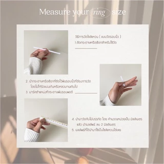 Moonsilver แหวนเงิน รุ่น Lock ลายโซ่ แหวนเงินแท้ 9.25 มินิมอล