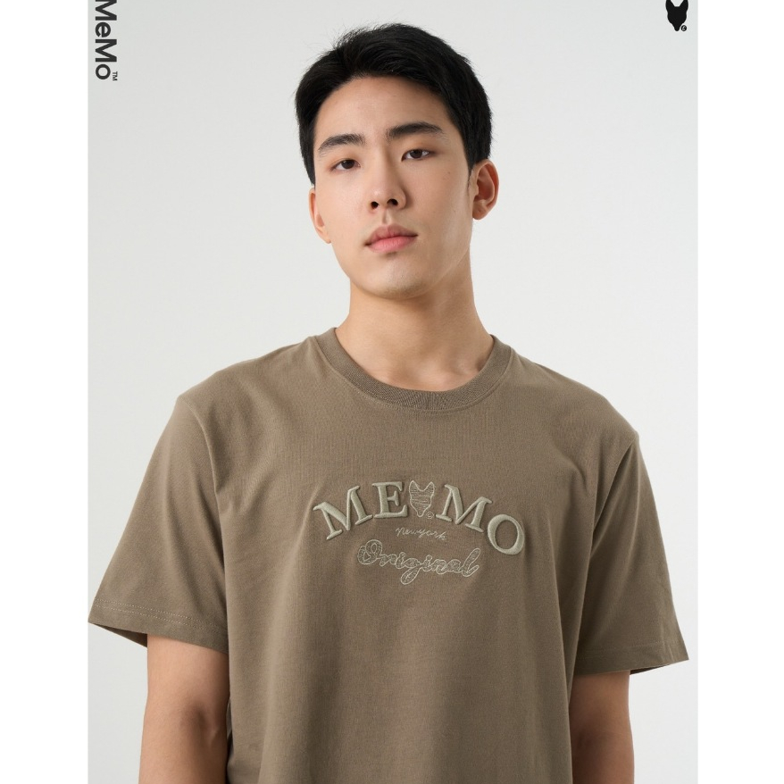 AEIOU เสื้อยืด Memo Supersoft Premium ปักใหญ่ รุ่น Memo Craftสินค้าลิขสิทธิ์แท้