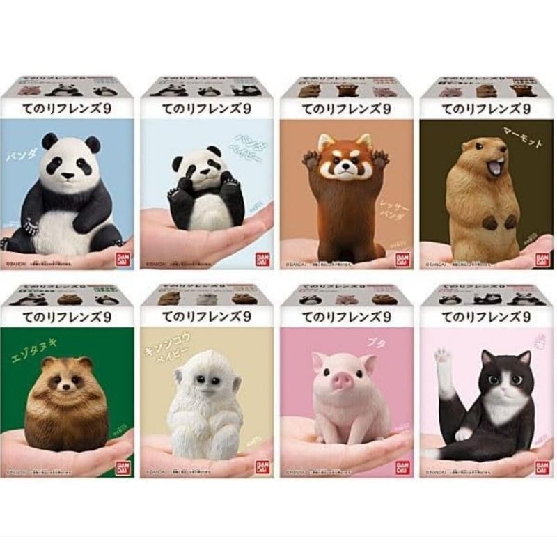 Tenori Friends 9 Bandai ทีโนริ โมเดลสัตว์ สินค้าลิขสิทธิ์แท้