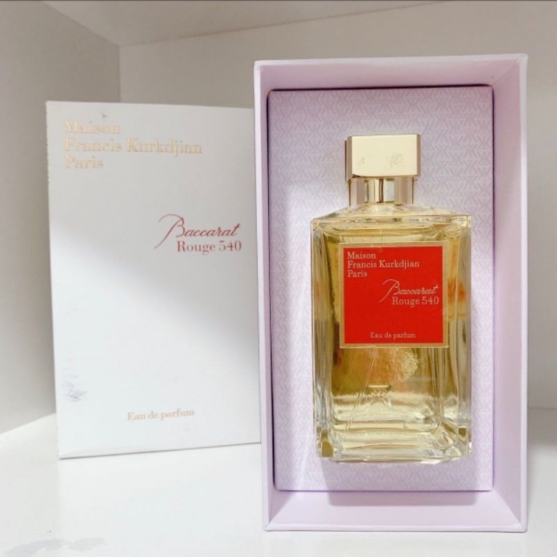 ของแท้ !! น้ำหอม MFK Maison Francis Kurkdjian Baccarat Rouge 540 EDP 200 ml. * ไม่มีซีลกล่อง *