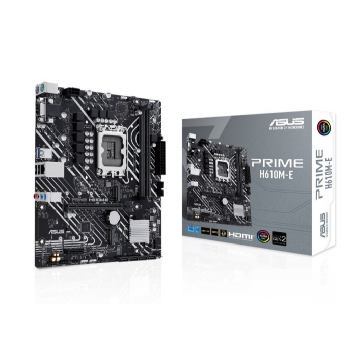 ASUS  PRIME H610M-E LGA1700 DDR5  mATX
