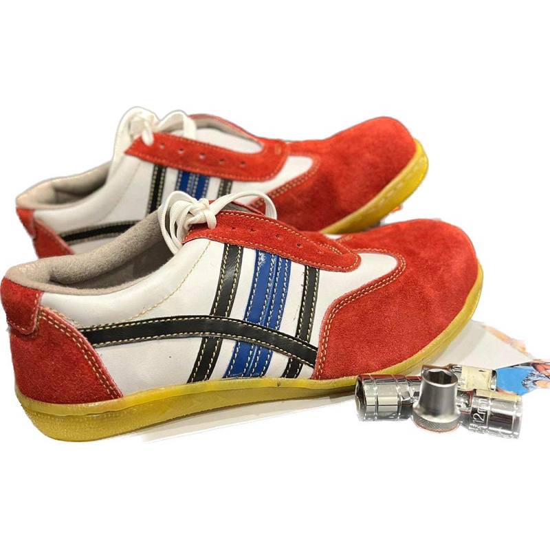 (พร้อมส่ง) รองเท้าเซฟตี้รุ่นแฟชั่น หัวเหล็ก สวมใส่สบาย ใส่ได้ทั้งผู้ชายและผู้หญิง (36-46) - รูปที่ 5