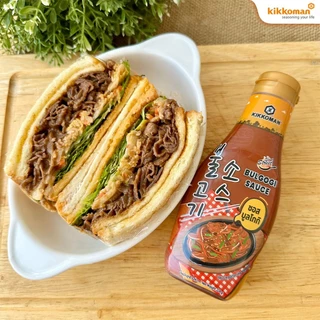 Kikkoman Bulgogi Sauce ซอสบูลโกกิ (ซอสหมักและผัดสไตล์เกาหลี) ขนาด 224 g.