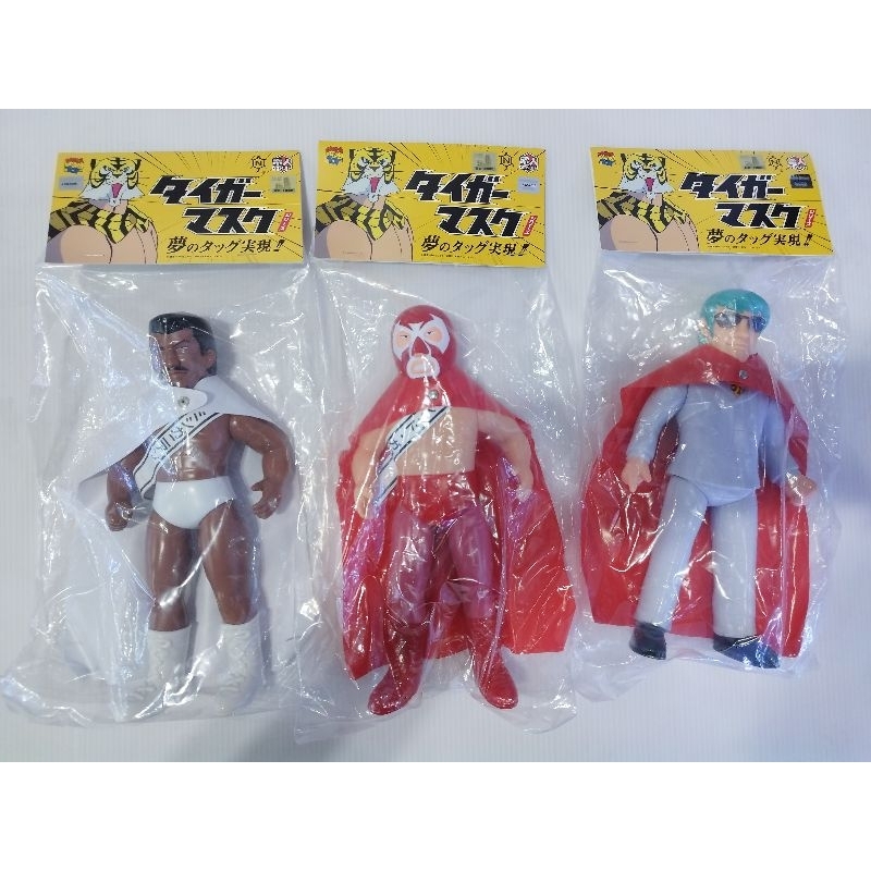 Medicom Soft Tiger Mask Denjin Made in Japan ของใหม่ มือ1สูง 24 cm