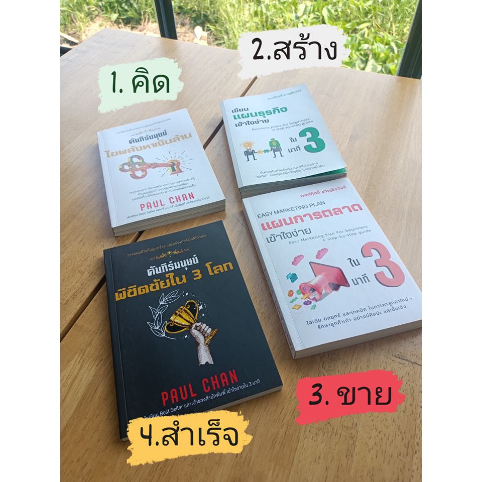 หนงสือชุด 4 กฎเหล็กที่ทำให้ธุรกิจประสบความสำเร็จ
