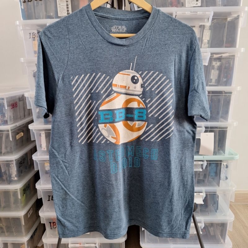 เสื้อยืด Star Wars BB-8 ผ้า 50/50 size L (L000)
