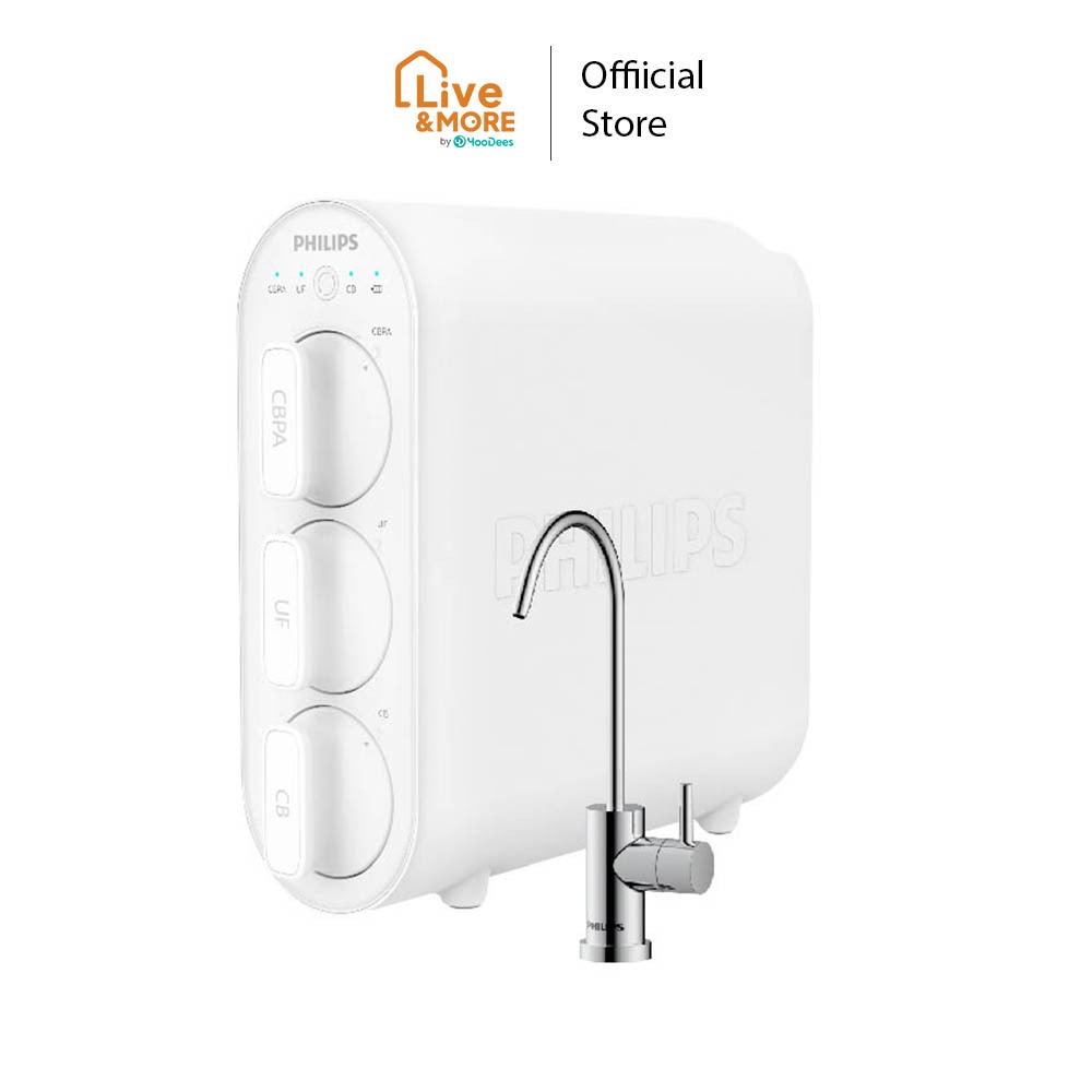 [ของแท้ ประกันศูนย์] Philips ฟิลิปส์ เครื่องกรองน้ำดื่ม ระบบกรอง 4 ขั้นตอน รุ่น AUT3234