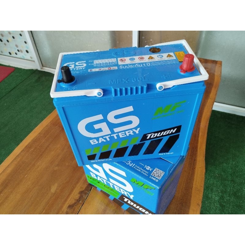 แบตเตอรี่ GS MFX- 60 L/R 12v 50AH