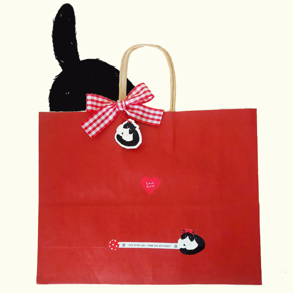 **ไม่ขายถุงแยก**TORIAROMA | [ Gift Bag ] รุ่น JUJU RED Giftbag (เฉพาะถุงไม่รวมสินค้า) **ซื้อพร้อมสินค้าในร้าน