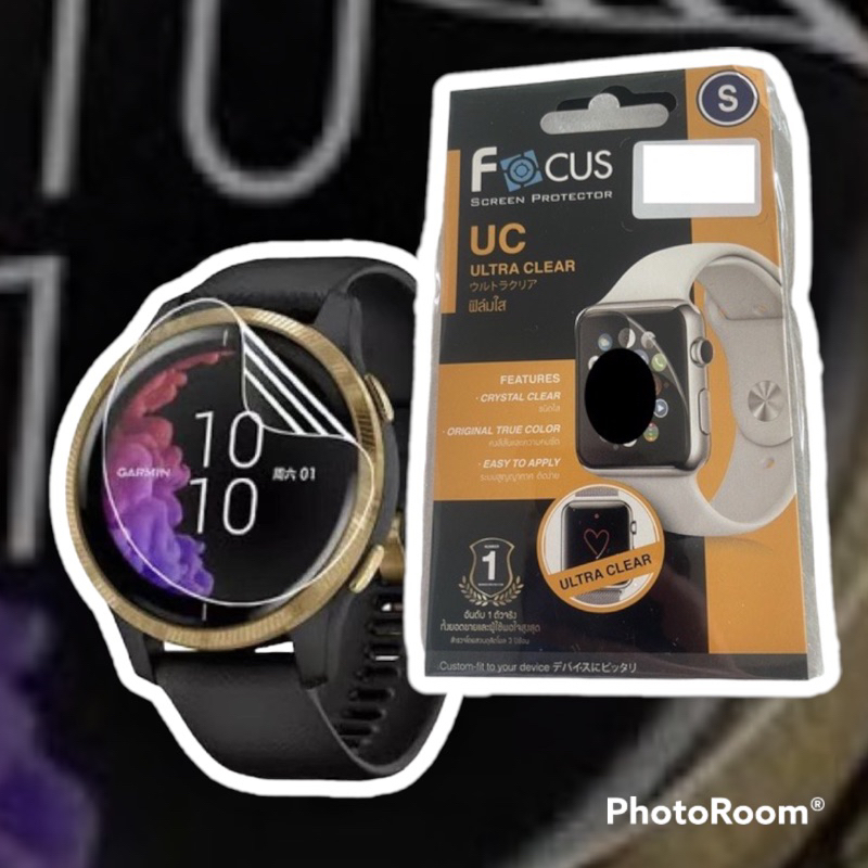 ฟิล์มติดนาฬิกาข้อมือ Garmin Forerunner 165 ฟิล์มใสธรรมดา film ฟิล์มกามิน ฟอรันเนอร์165 ฟิล์มนาฬิกา w