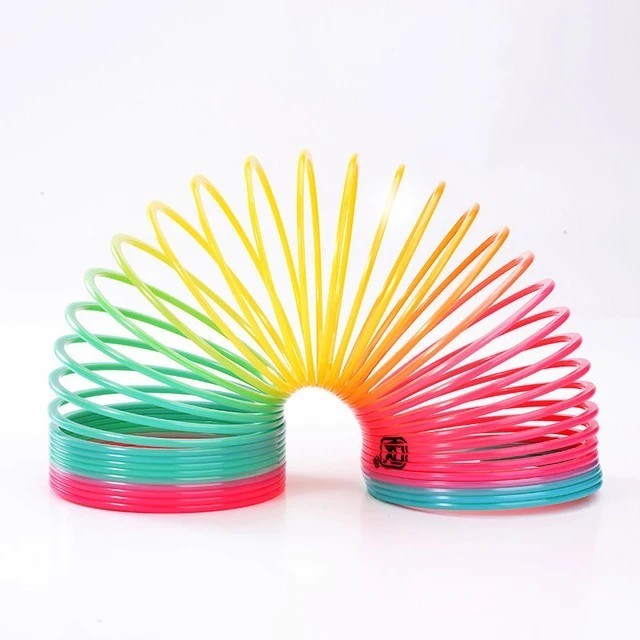ของเล่นเด็ก Rainbow spring สปริงเรนโบว์ สปริงสายรุ้ง รูปที่ 8