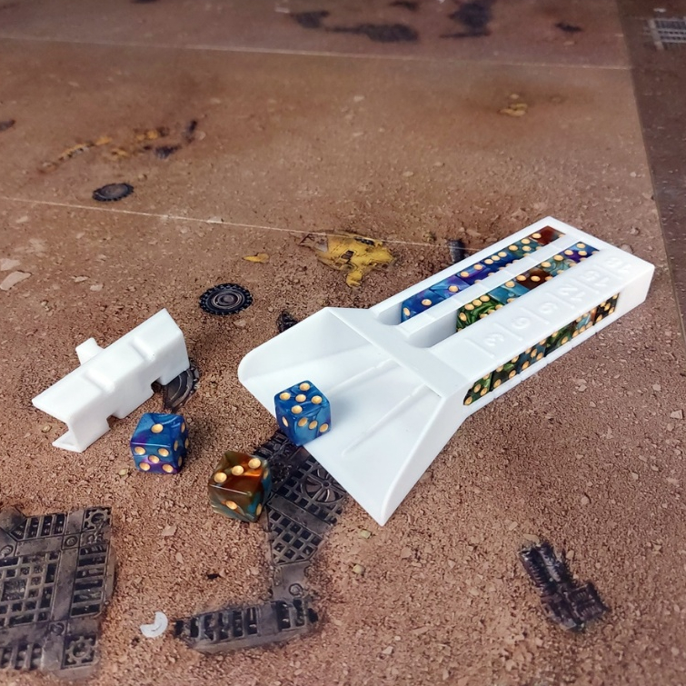 Dice fastload 16mm&12mm ตัวช่วยนับลูกเต๋าสำหรับเล่นเกม tabletop wagame 40K AOS ect.