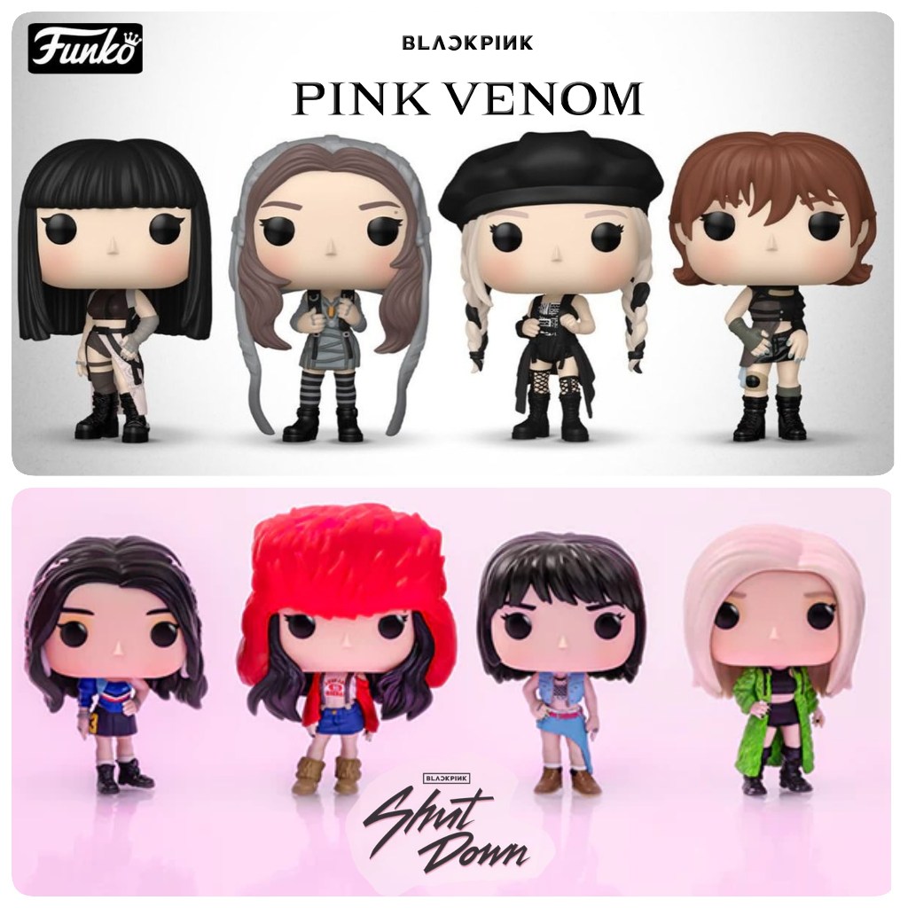 📣 Shopee VDO ลด 30% BLACKPINK FUNKO POP Pink Venom / Shut Down Lisa Jennie Jisoo Rose ฟันโกะ ลิซ่า โรเช่ จีซู เจนนี่
