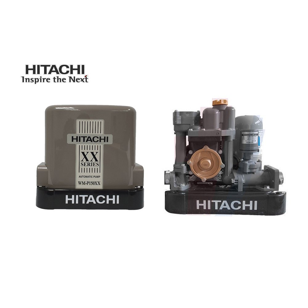 ปั๊มอัตโนมัติ HITACHI WM-P250XX 250วัตต์ ถังเหลี่ยม