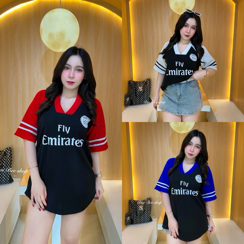 สินค้าพร้อมส่ง เสื้อโอเวอร์ไซต์ A5