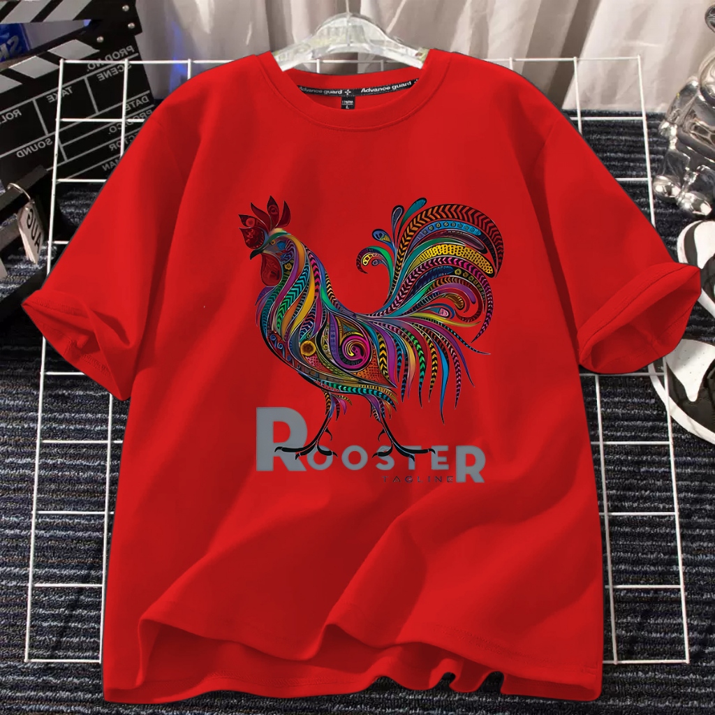 D576เสื้เสื้อยืดแขนสั้ง ผ้านุ่มยืดได้ใส่สบายฯ ลายแฟชั่งสวยน่ารักใส่ได้ทั้งชายและหญิง - รูปที่ 3