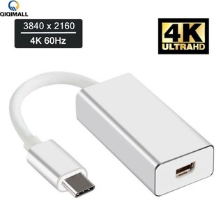USB-C to Mini DisplayPort Adapter, USB 3.1 Type C (Thunderbolt 3) to Mini DP Adapter 4K Compatible with Macbook Pro