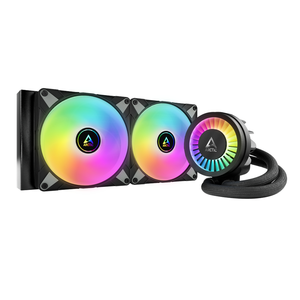 CPU LIQUID COOLER (ระบบระบายความร้อนด้วยน้ำ) ARCTIC LIQUID FREEZER IIl 280 (BLACK/BLACK) มีไฟ/ไม่มีไ