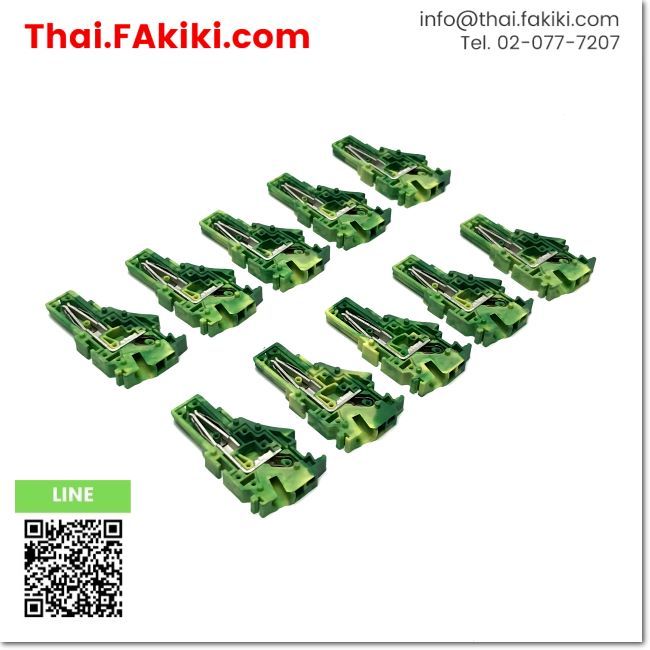 มือสองพร้อมส่ง, (C)Used, 2022-187 Plug Sockets, ปลั๊กซอกเก็ต สเปค 10pcs/pack, WAGO (66-009-521)