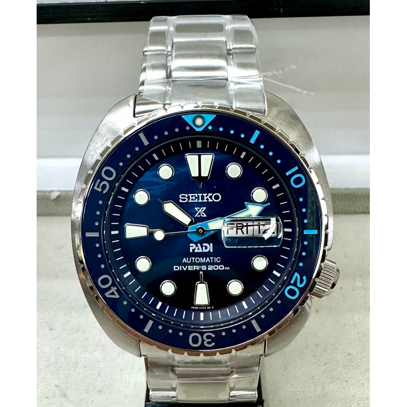 SEIKO Prospex 'Great Blue'King Turtle Scuba PADI Special Edition รุ่น SRPK01K1,SRPK01K,SRPK01