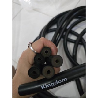 ยางคิงด้อมKingdomยางปลาเกรดนอก 3ชั้นขนาด16มิลรูใน5มิลยาว1200…