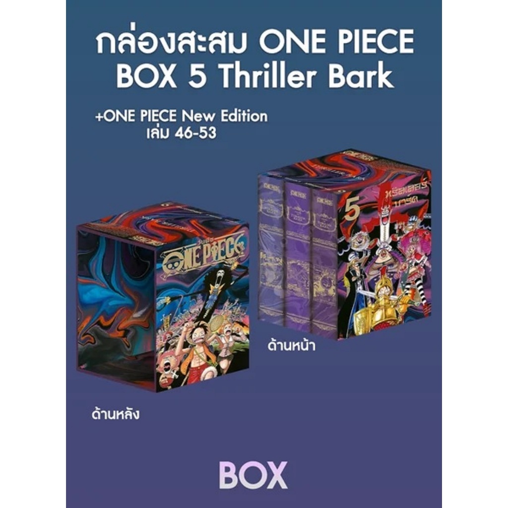 ONE PIECE NEW EDITION (ชุด 46-53 +Boxset) (ชุดเล่ม1-12//13-23//24-32) **ไม่มีกล่อง