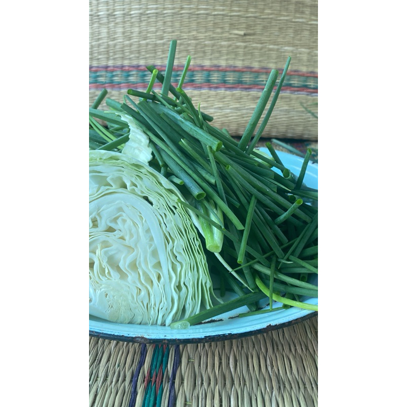 ส้มผักกะหล่ำ ต้นหอม ดองธรรมชาติ