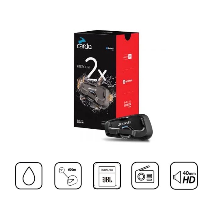 Cardo บลูทูธติดหมวกกันน็อค Freecom 2x