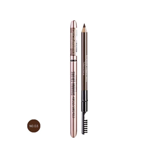 (1แท่ง) ES004 (ดินสอเขียนคิ้วปลอกเหล็ก) Sivanna Eyebrow Pencil ซีเวนน่า คัลเลอร์ส สตอรี่ อายบราว เพนซิล 1.2g