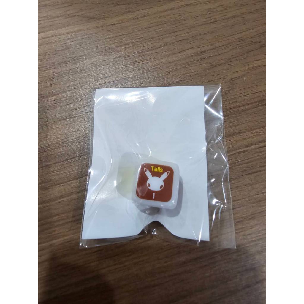 Pokemon Dice (Pikachu) - ลูกเต๋า พิคาชู 6หน้า ของแท้ 100% (โปเกมอนการ์ด)