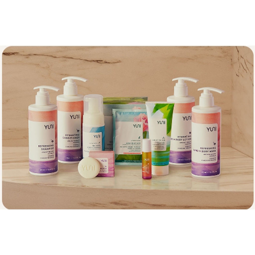 The Yuni Hotel Collection Shares a Relaxing Citrus & Cedar Scent สบู่จาก รร. MVP แบบรีฟิว 300 ML.ขวดพกพา