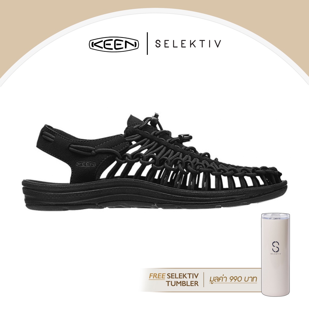 Keen รองเท้าผู้ชาย รุ่น Men's UNEEK (BLACK/BLACK)