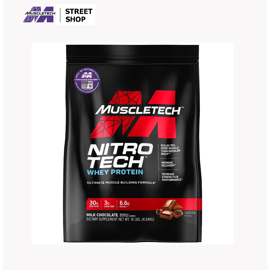 Muscletech - Nitro-Tech 10lbs / 100 servings