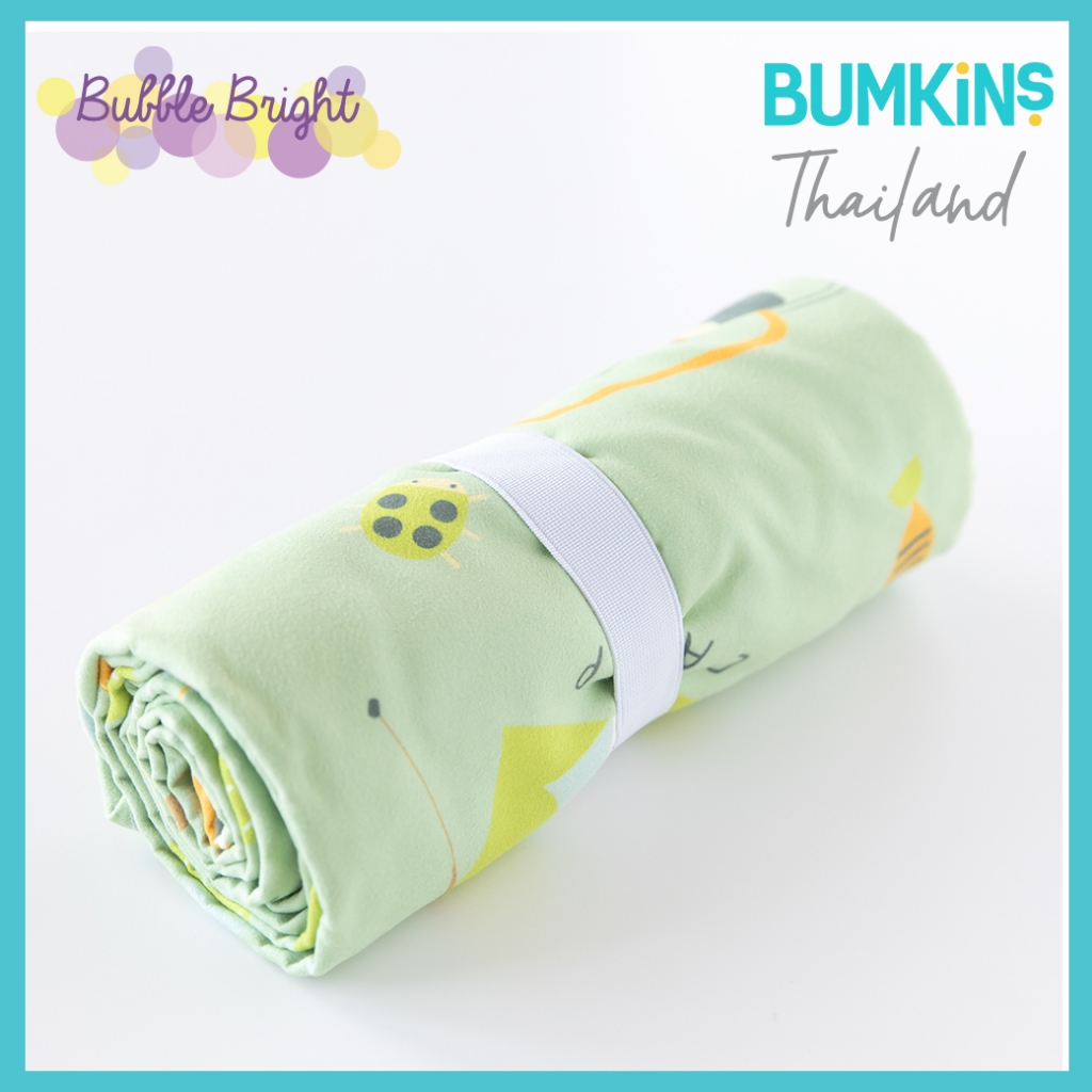 Bumkins Roll and Go Blanket ปูรองห่มเช็ดตัวได้ในผืนเดียว (Limited) ลิขสิทธิ์แท้ ฺBumkins Thailand