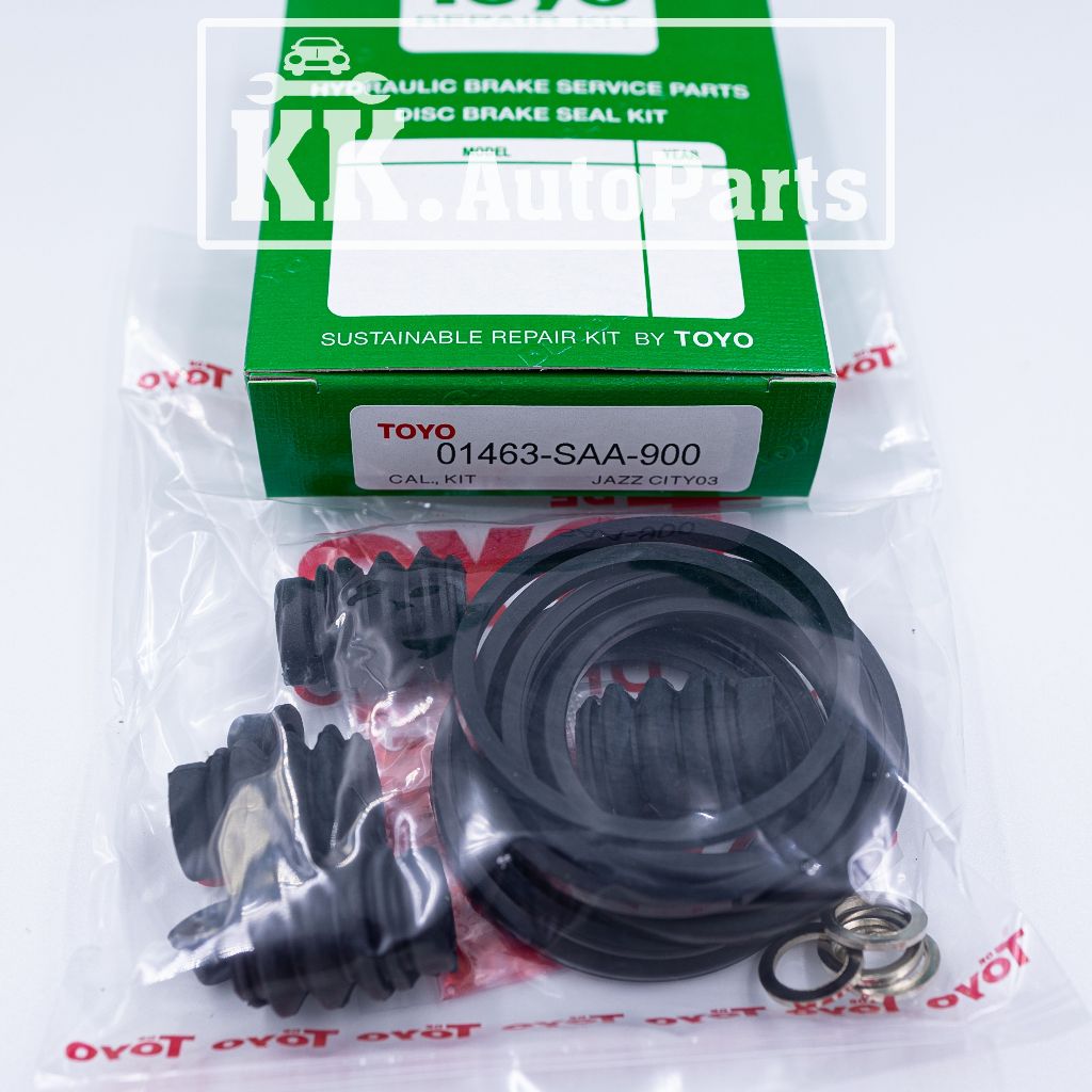 TOYO  JAZZ / CITY ยางดิสเบรค-ชุดซ่อมคาลิปเปอร์เบรค Brake Caliper Repair Kit HONDA JAZZ / HONDA CITY ราคา ถูกที่สุด ดีลบีเคเค แกลเลอรีภาพที่ 6