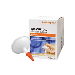 INTRASITE GEL 25 g ไฮโดรเจล เจลใส่แผลกดทับ/อินทราไซต์เจล 25กรัม ของแท้ (exp.07/2028)