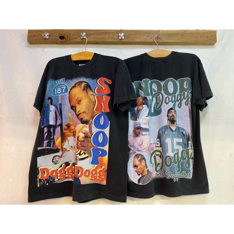 เสื้อยืด Snoop Dogg 187 สนูปด็อกก์ rapper ผ้าเฟด