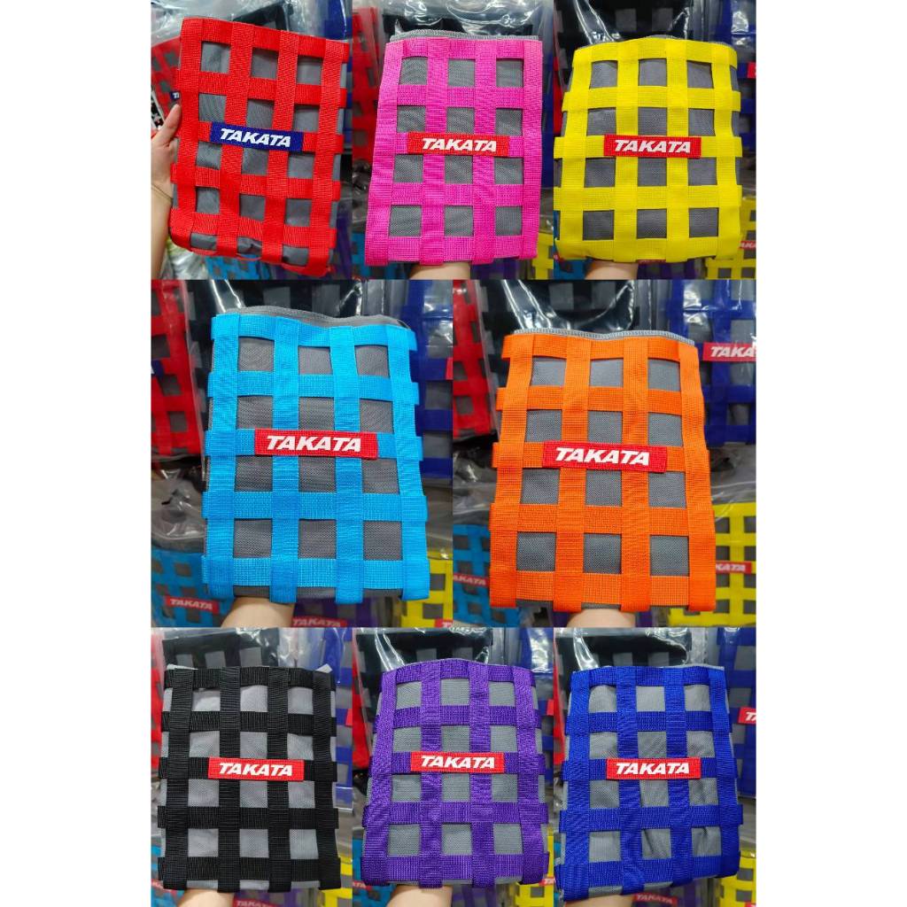 บังแดดซิ่ง ตาข่ายบังแดด TAKATA มีหลายสีใหเลือก สินค้าพร้อมจัดส่ง สินค้าแท้ อุปกรณ์เสริมภายในรถยนต์ ทำให้ห้องเครื่อง