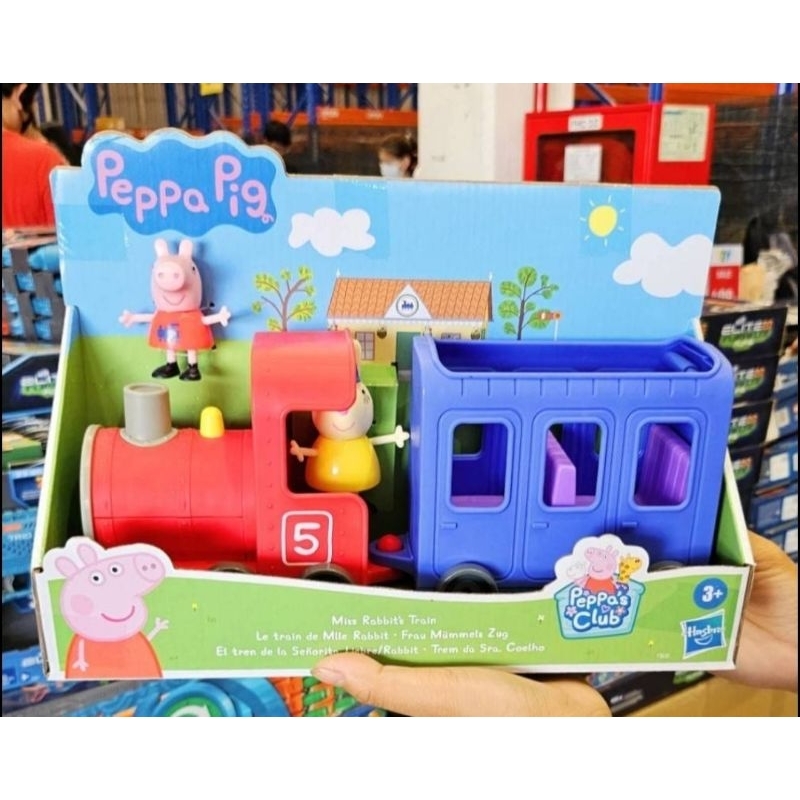 Peppa pig รถไฟ (อุปกรณ์ตามรูป) สินค้าลิขสิทธิ์แท้ 100% จาก 2,195 ลดเหลือ 499บาท