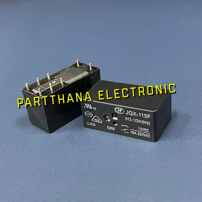 JQX-115F 12VDC 8ขา พร้อมส่งในไทย