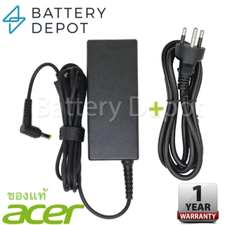 Acer Adapter ของแท้ 19V/3.42A 65W หัวขนาด 5.5*1.7mm สายชาร์จ เอเซอร์ อะแดปเตอร์, สายชาร์จ Acer