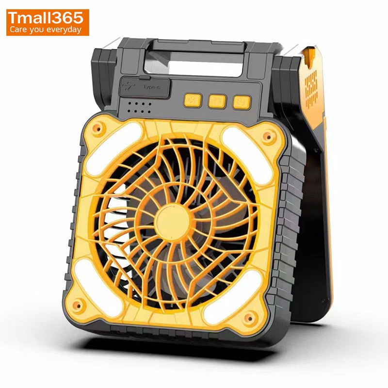 X99 พัดลมพร้อมโคมไฟ Camping Fan LED มีช่องใส่กันยุง ขนาด6นิ้ว ปรับระดับล10000mAhมและไฟได้ พัดลมตั้งโต๊ะ พร้อมส่ง