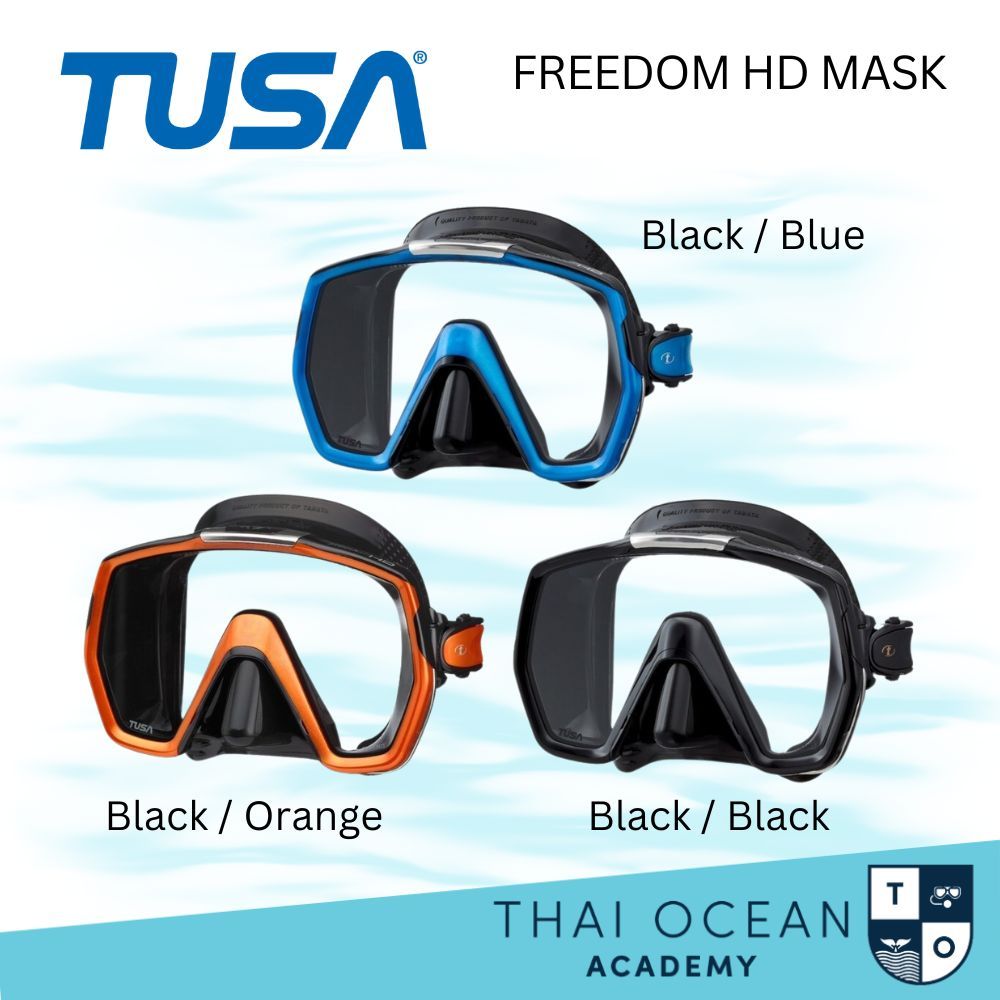 🤿 หน้ากากดำน้ำ  TUSA - FREEDOM HD Mask 🤿