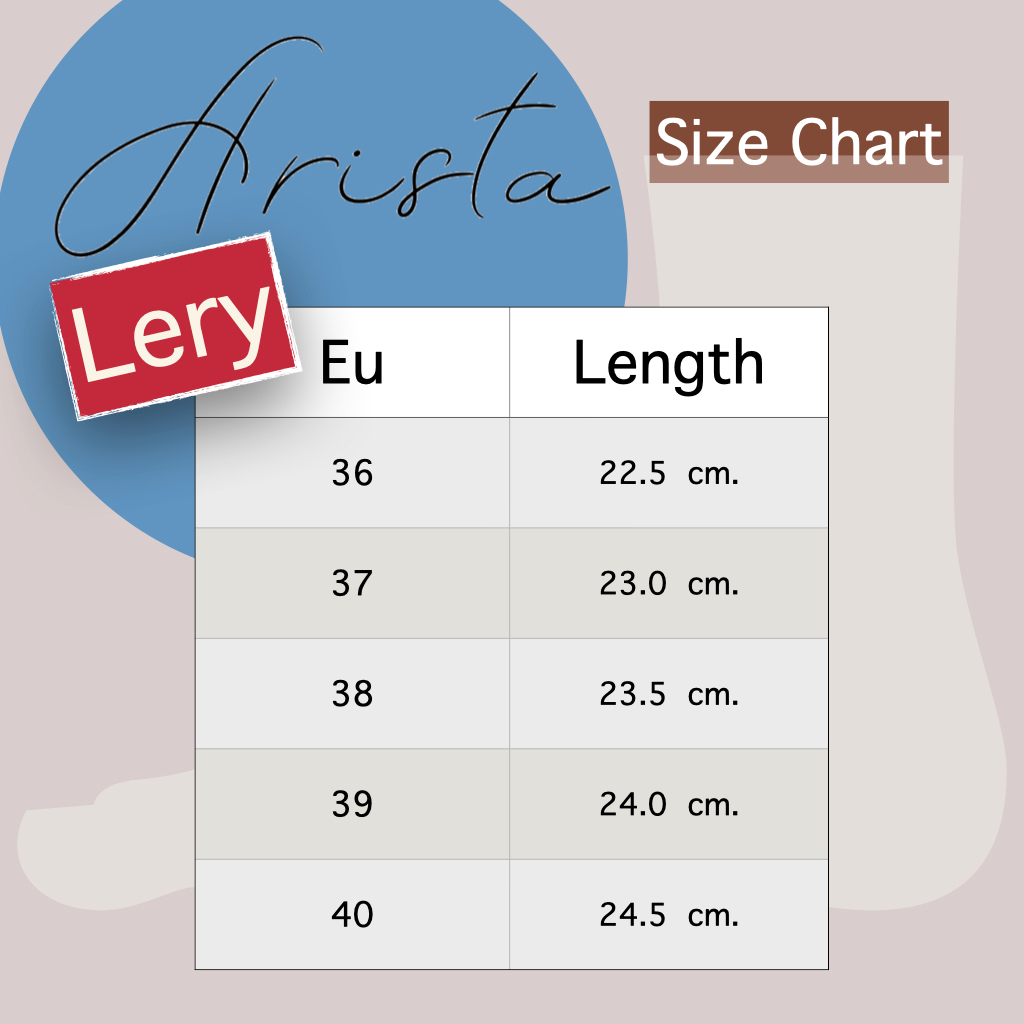 Arista ( 🇹🇭 Ready to ship) รองเท้าผู้หญิง รองเท้าเเฟชั่นผู้หญิง รุ่น Lery ( FT-1432 )
