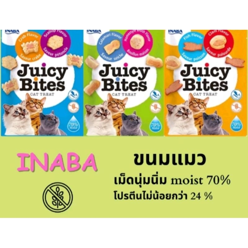 INABAขนมแมวหนึบหนับ.