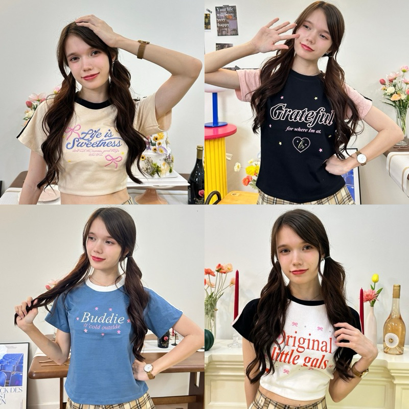 𝓝𝓮𝔀 𝓬𝓸𝓵𝓵𝓮𝓬𝓽𝓲𝓸𝓷 Labsilk เสื้อยืด baby tee 💐