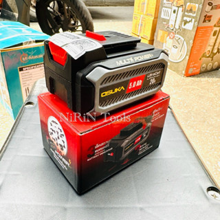 OSUKA แบตเตอรี่ 20V 5.0Ah รุ่นใหม่ ก้อนใหญ่ มีปุ่มกดเช็คสถาน…